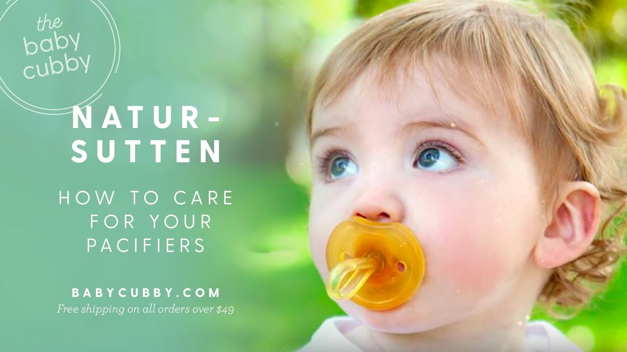 Natursutten Pacifiers - How to Care For Them