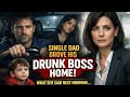 Single Dad Drove His DRUNK Boss Home After the Party—What She Said the Next Morning