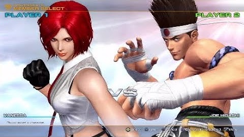King Of Fighters XIV: Vanessa Vs Joe (FT3)