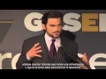 Matt bomer y simon halls discurso de aceptacion glsens 2012