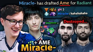 When MIRACLE teams up with AME to destroy and ALL CHAT vs GH and SUMAIL
