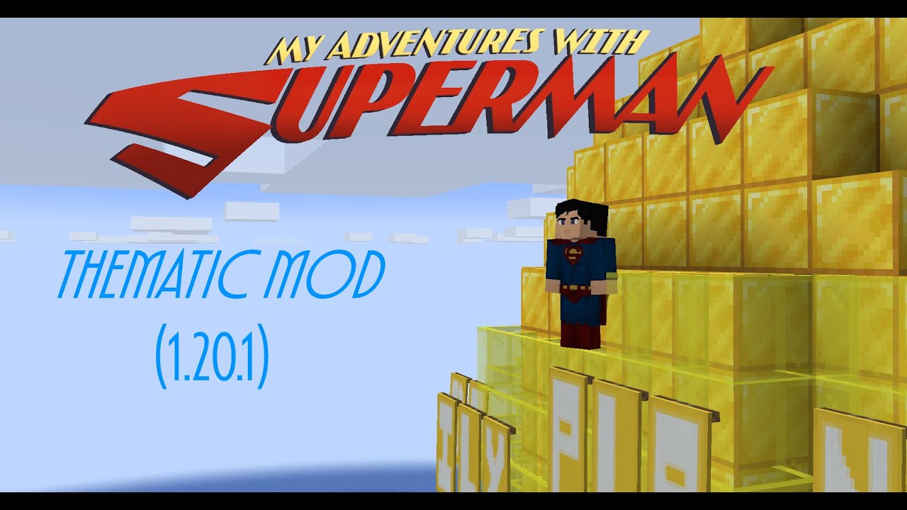 Minecraft Superscript SUPERMAN IN MINECRAFT | Thematic Video Series - YouTube