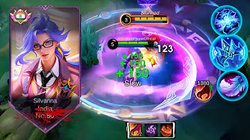 How to Make SILVANNA Work as a Jungler | mlbb Silvanna @KazukiOfficial