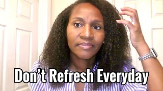 How To Keep A Wash and Go For A Week | Fine Hair Over 50