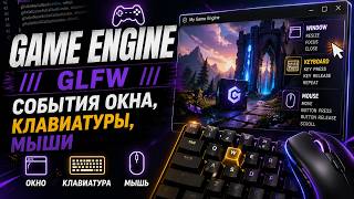 20.🕹️ Game Engine /// GLFW /// События окна, клавиатуры, мыши #gameengine #gamedev