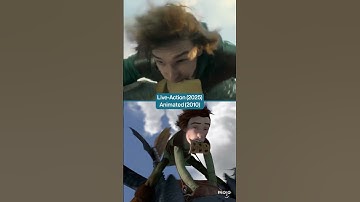 Thumbnail of How to Train Your Dragon Flying Scene: Animated vs Live Action