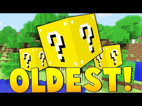 OLDEST LUCKY BLOCK IN MINECRAFT! (Modded Mini-Game Challenge!) - OLDEST LUCKY BLOCK IN MINECRAFT! (Modded Mini-Game Challenge!)