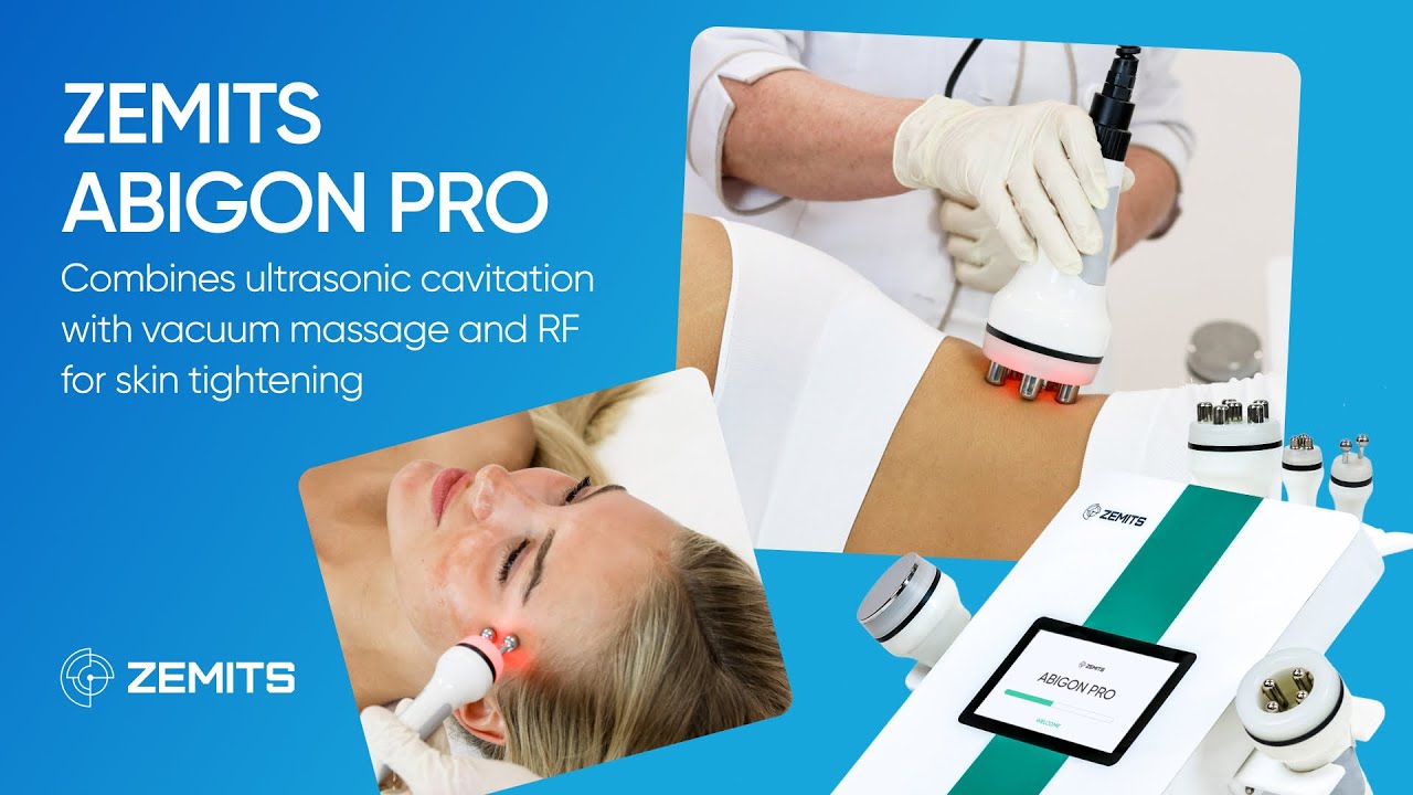 Zemits Abigon Pro combines ultrasonic cavitation with vacuum
