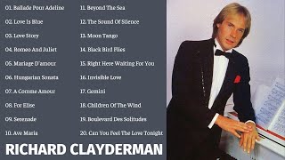 Classic Piano Songs | Richard Clayderman | Full Album