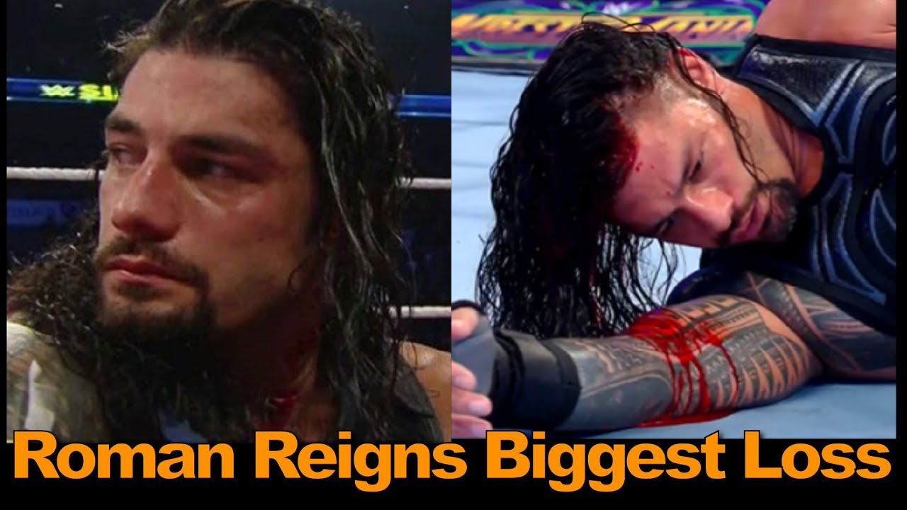 TOP 5 - BIGGEST LOSS OF ROMAN REIGNS | Roman Reigns Biggest Loss in Wwe
