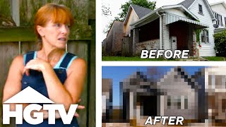 Gross Biker Bar Transformed into 2-Story Home | Good Bones | HGTV