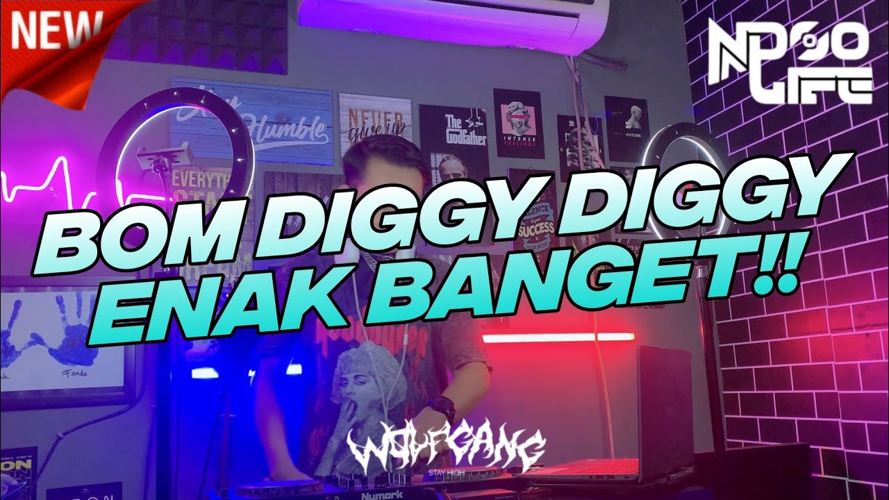 DJ BOM DIGGY DIGGY YANG KALIAN CARI! FYP TIKTOK ENAKEUN! FULL BASS 2022