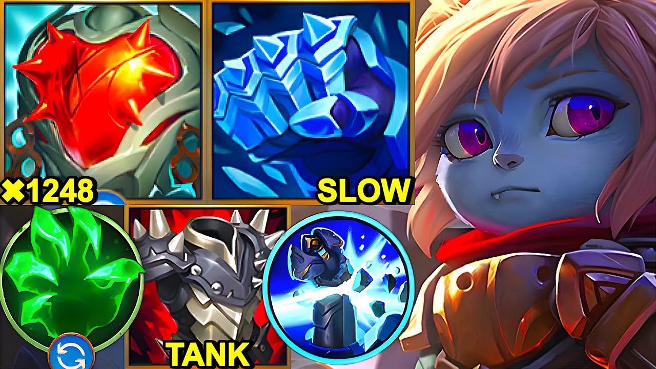 Wild Rift China Poppy Top - NEW HEARTSTEEL MAX TANK POPPY Build Runes ...