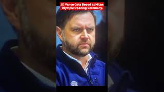 JD Vance's Reaction As He Gets Booed At Milan Olympic Opening Ceremony