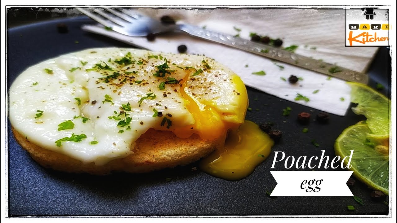 HOW TO MAKE PERFECT POACHED EGGS !! SIMPLE BREAKFAST. 