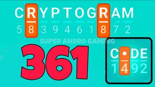 CRYPTOGRAM 361