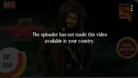 The uploader has not made this video available in your country problem solve any YouTube video