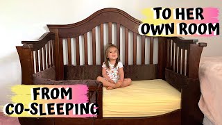 SMOOTH TRANSITION FROM CO SLEEPING TO A TODDLER BED IN HER OWN ROOM: My Experience  & Tips