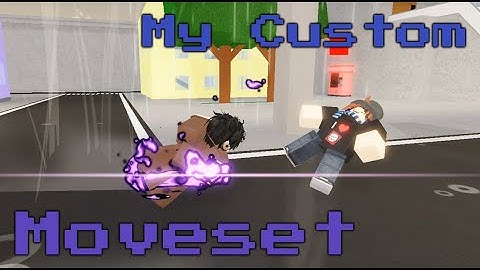 My Original Moveset (With Skill Builder) | Jujutsu Shenanigans