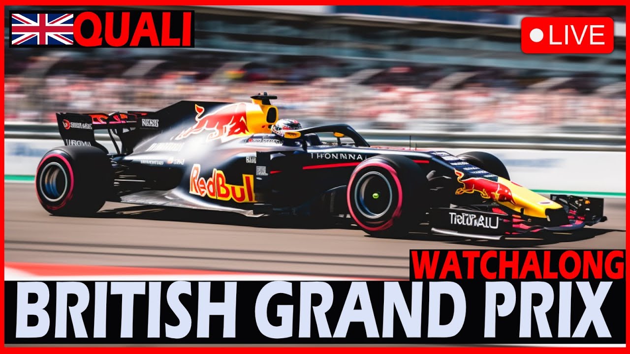 F1 LIVE - British GP Qualifying Watchalong With Commentary!