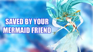 Saved By Your Mermaid Friend [F4M] [Vore Asmr/Asmr Rp]