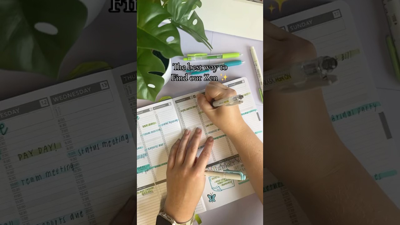 Find Zen with Zebra Pen! 🌿✨