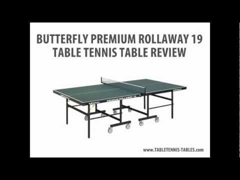 Butterfly Premium Rollaway Table Tennis Table Review