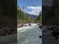 спуск по горной реке на ПВХ лодке на водомете