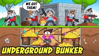 How my UNDERGROUND BUNKER outsmarted a GIANT CLAN in Rust.... by SebbyK 278,632 views 3 months ago 55 minutes