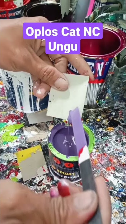 Oplos Cat NC Ungu #klikdebee