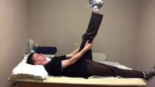 Hamstring Stretch - Active - Supine