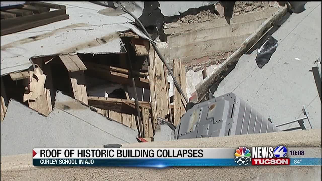 Monsoon storm damages historic building in Ajo, residents displaced