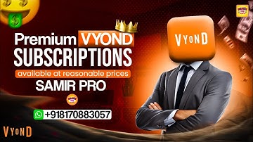 Vyond Subscription | Vyond Subscriptions at Reasonable prices | VYOND SUBSCRIPTION