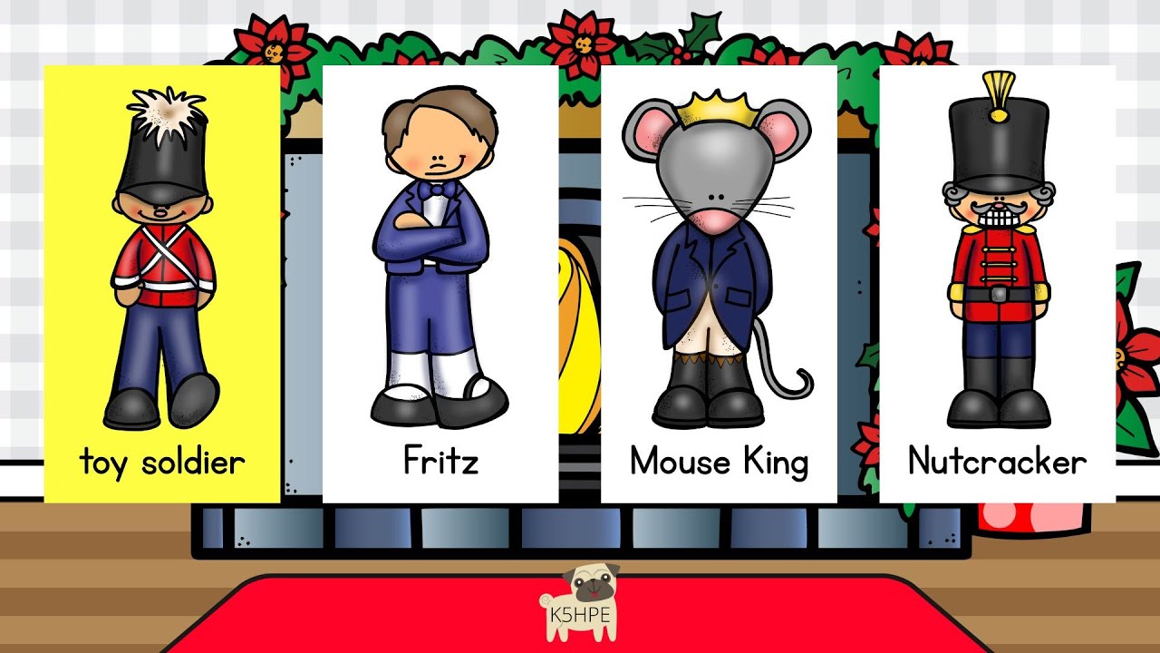 Знаковый ритм Щелкунчик Рождество Играть вместе Музыкальное образование Хлопать Играть Произнести...