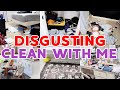 *DISGUSTING* CLEAN WITH ME 2021! DAYS OF SPEED CLEANING MOTIVATION! REAL LIFE CLEANING!