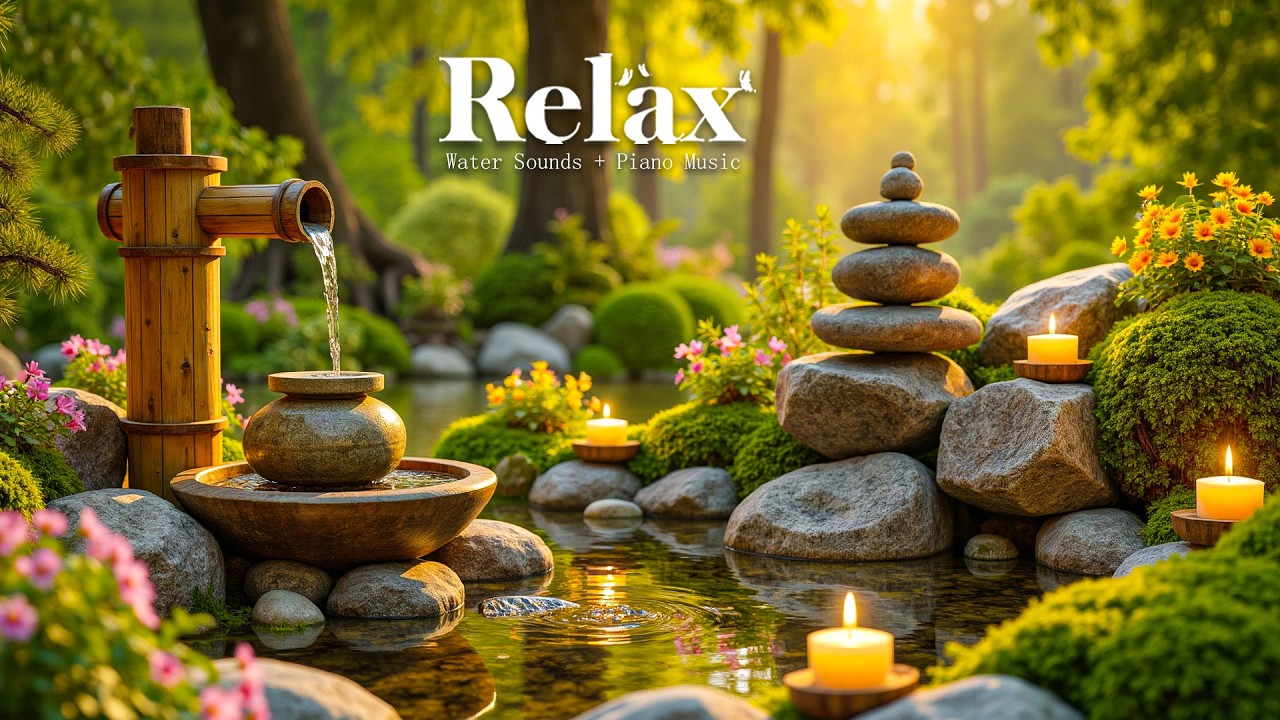 Расслабляющая музыка для успокоения ума 🌿 Прекратите чрезмерно обдумывать, уменьшите тревогу, стрес