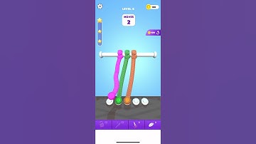 Tangle Master 3D 🧶 untangle rope game level 6