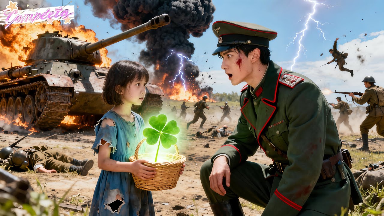 Oficial CEO Salvou 1 Mendiga Na Batalha!Sem Saber Era Trévo D Sorte &Com 1 Dedo Derrubou O Exército!