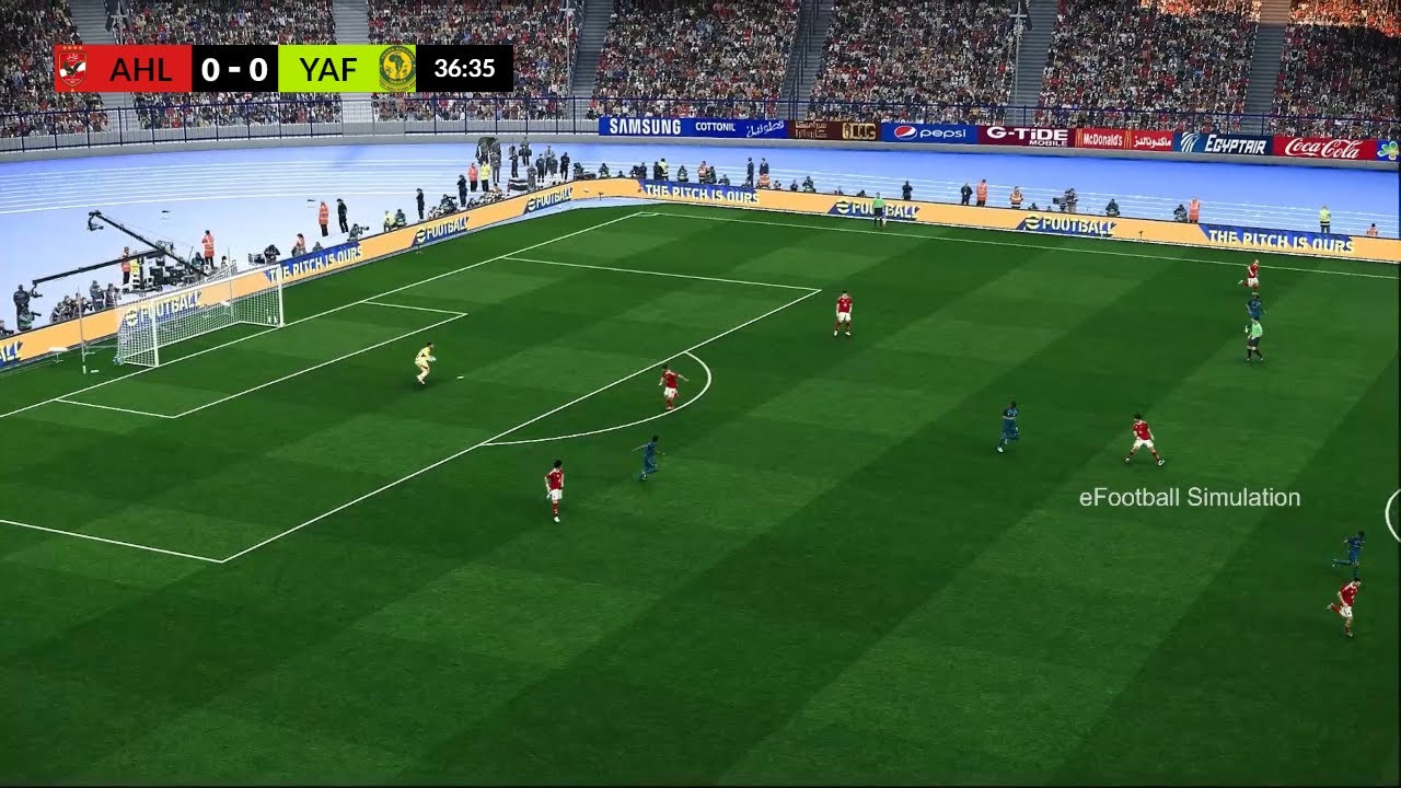 Al Ahly vs Young Africans | CAF CHAMPIONS LEAGUE | PES 2021 Simulation