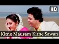 Kitne mausam kitne sawan  ghar ghar ki kahani song  rishi kapoor jaya prada  80s hindi song