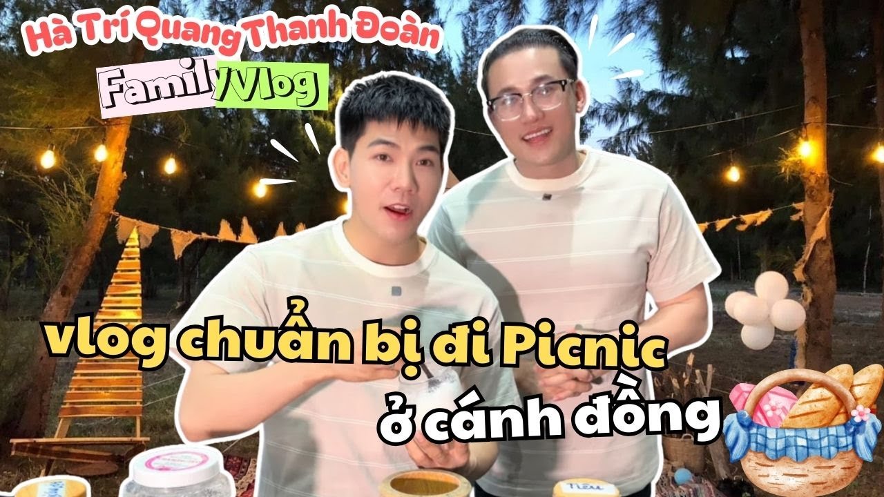 Vlog chuẩn bị đi Picnic ở cánh đồng mùa nước nổi cùng các anh chị em 