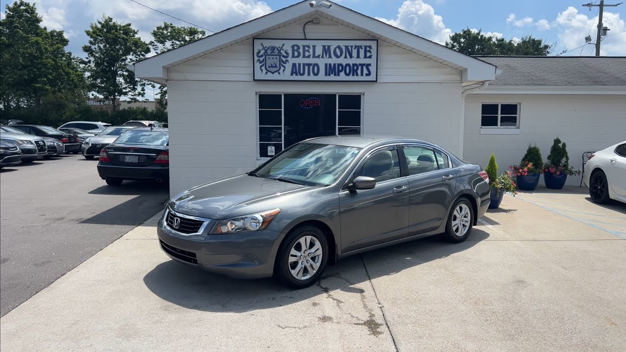 2009 Honda Accord LXP for sale Belmonte Auto in Raleigh NC YouTube