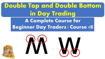 Double Top and Double Bottom in Day Trading | for Beginner Day Traders | Complete Course #8