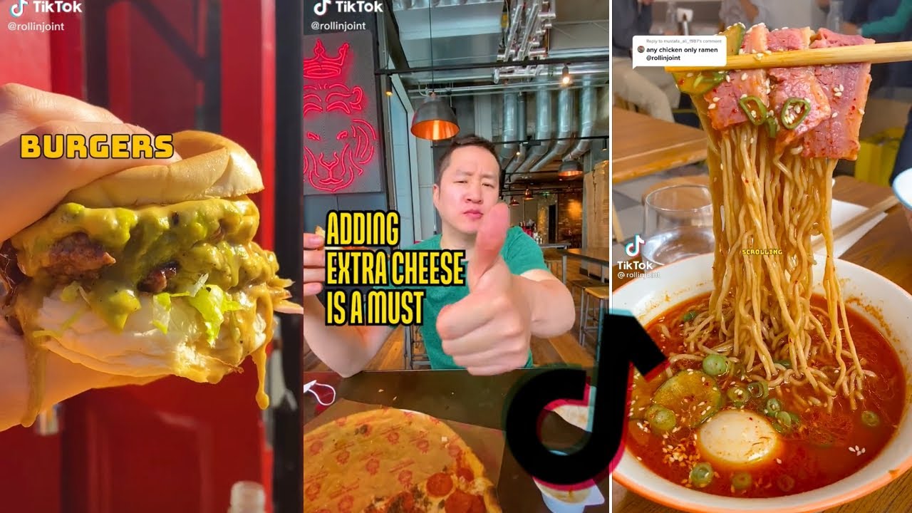 Best foods in London! Reviews by RollinJoint in Tiktok YouTube