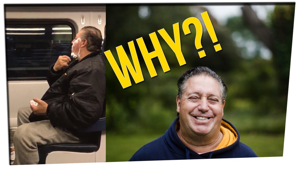 tiffany del real birthday Man Shaves on Train and Gets Rewarded ft. Anthony Lee