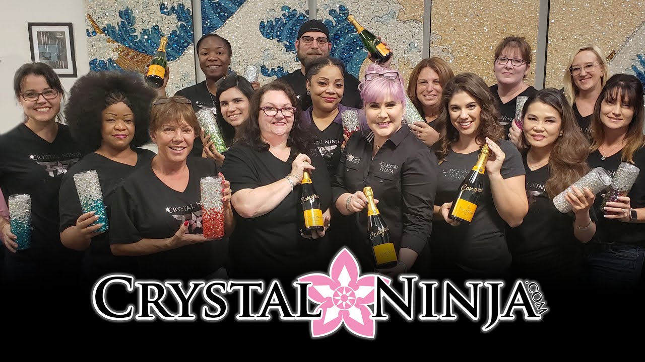 2021!! Crystal Ninja 3 Day Dojo! Bling, Rhinestone Crystal Classes from ...