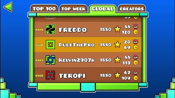 My stats in Geometry Dash