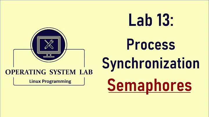 How to use Semaphore Variable || Program to achieve Process Synchronization using Semaphores