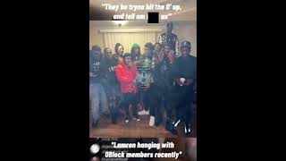 Lil Durk On Lamron & Oblock #lildurk #kingvon #shorts