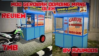 MOD GEROBAK ODADING MANG OLEH BUSSID FREE BY AZUMODS